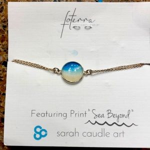 Sarah Caudle Art - bracelet. Marked 925.